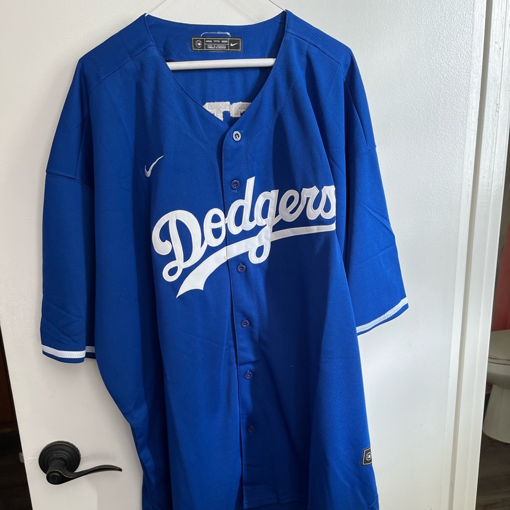 LOS ANGELES DODGERS CHRIS TAYLOR CT3 FAN JERSEY 6XL